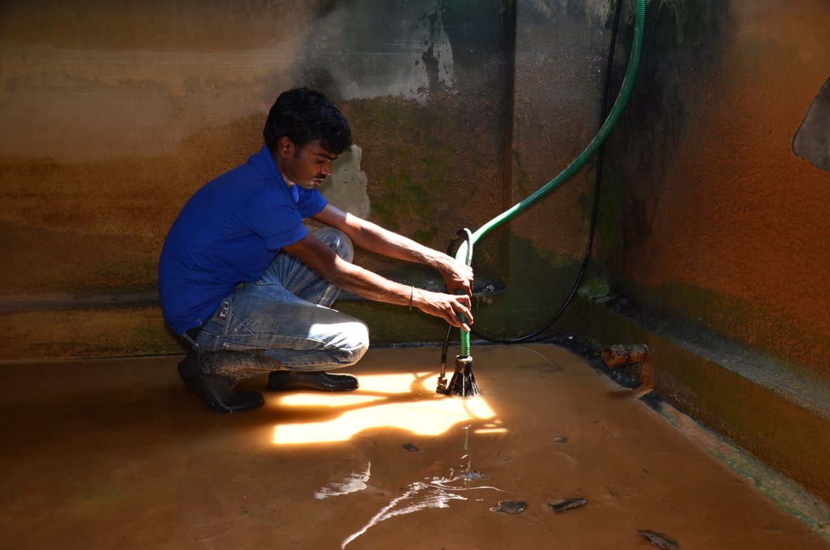 Mechanized De-Watering