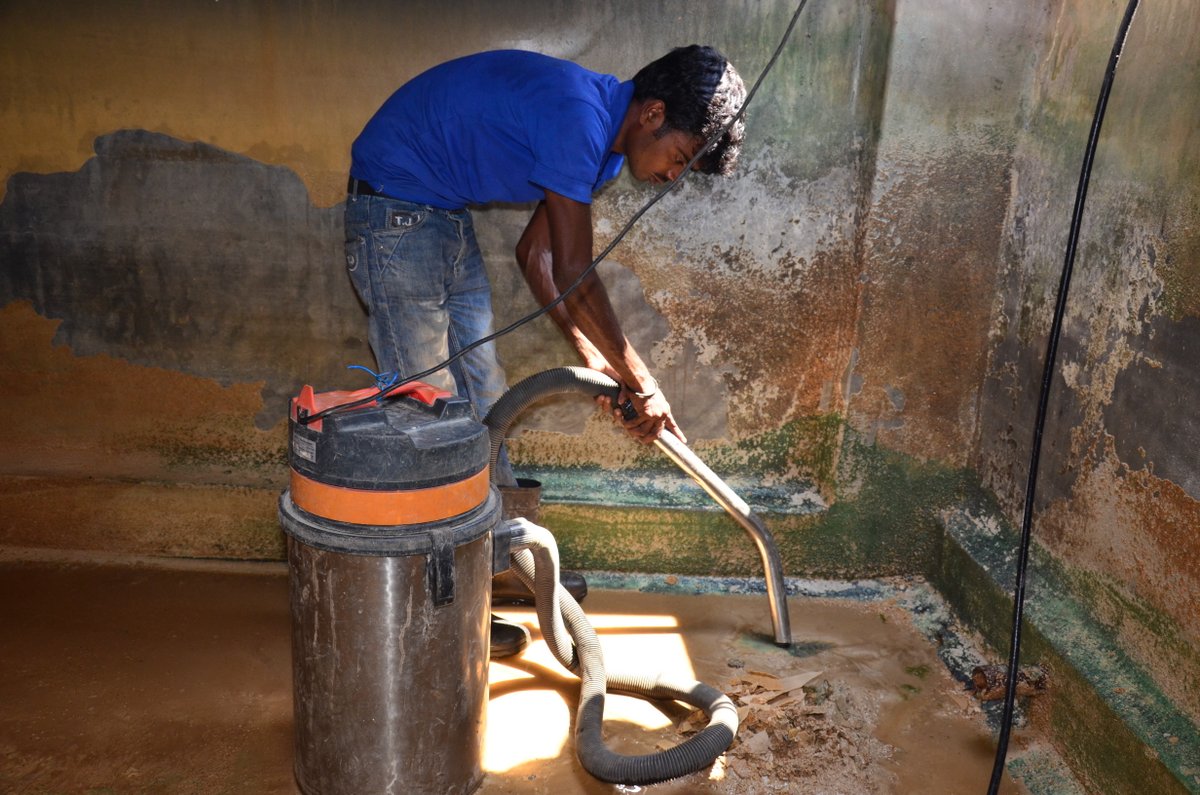 Sludge removal process