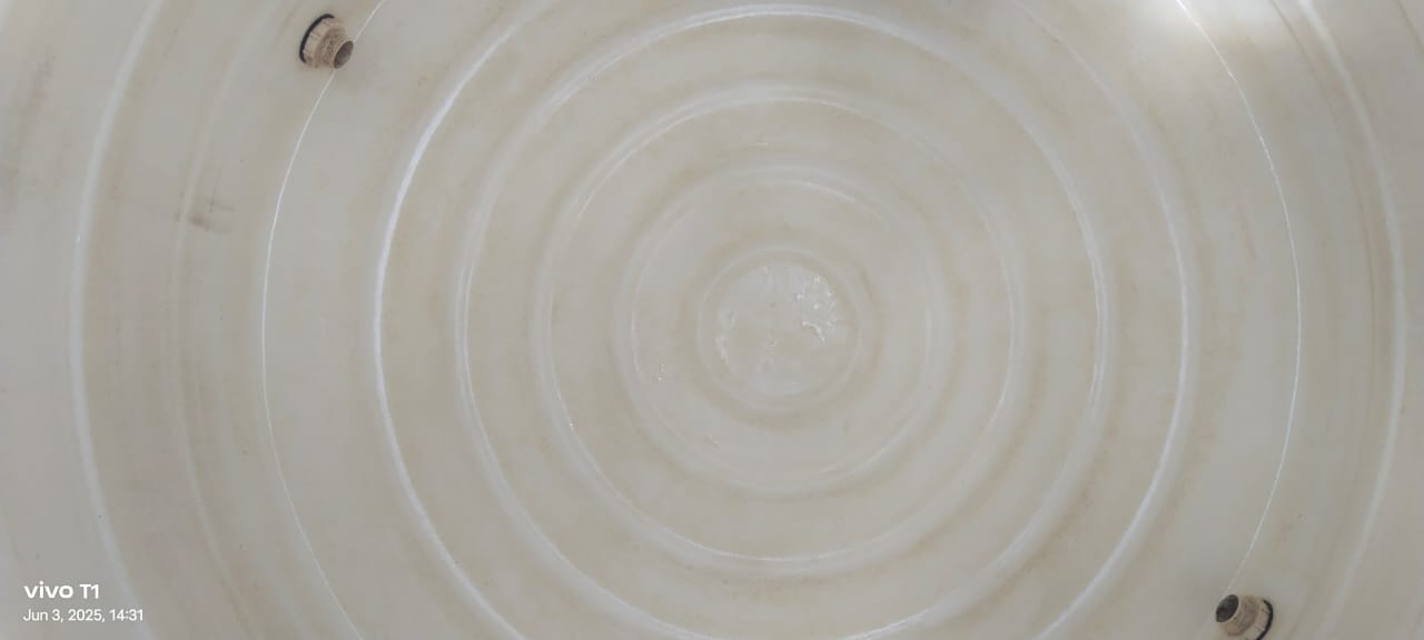 Syntex tank after cleaning